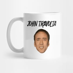 Nicolas Cage John Travolta Mug